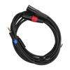3.5mm Stereo Male To Dual 2 XLR Male Plug Connector   Converter Adapter Cable Cord