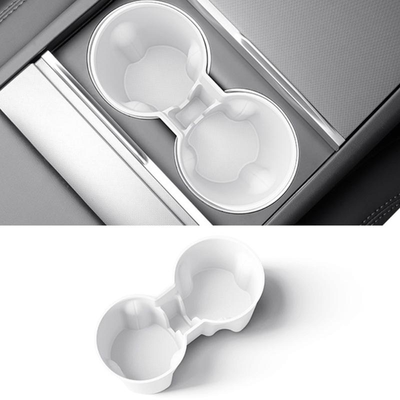 Water Cup Holder Center Console Slot Antiskid Double Hole Support Stand for Ensures Stability and Style in Your Vehicle