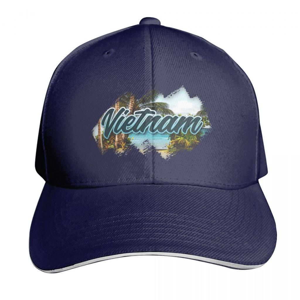 Vietnam honeymoon tripHoliday gifts Baseball Cap Ball Cap Snap Back Hat Beach Outing Christmas Hat Women Unisexs