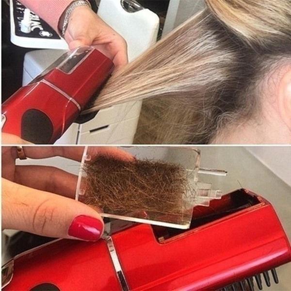 Home Use Split Hair Trimmer Cordless Electric Automatic Micro Cordless Rechargeable Female Dead Hair Styling Tool Cutting Beauty Machine
