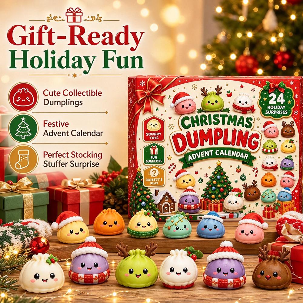 2026 Christmas Squishy Advent Calendar,2027 Countdown Calendar Surprises Sensory Fidget for Adult Christmas Party Favors Gifts
