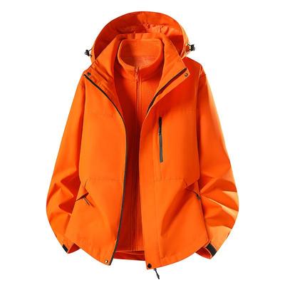 Three-in-One Detachable Fleece Outdoor Jacket for Men and Women