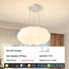 Cloud Chandelier: LED Full Spectrum Ceiling Lamp for Bedroom, Corridor, and Restaurant