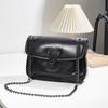 High-End kleine Tasche Damen Herbst neue trendige Mode Schulter kleine quadratische Tasche Kette vielseitige Umhängetasche