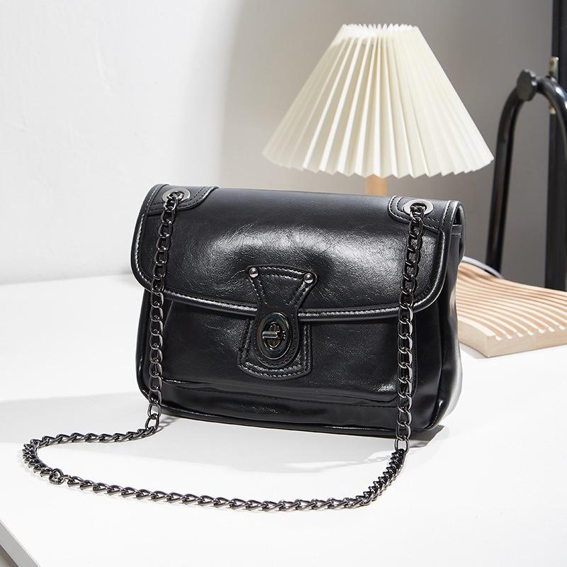 High-End kleine Tasche Damen Herbst neue trendige Mode Schulter kleine quadratische Tasche Kette vielseitige Umhängetasche