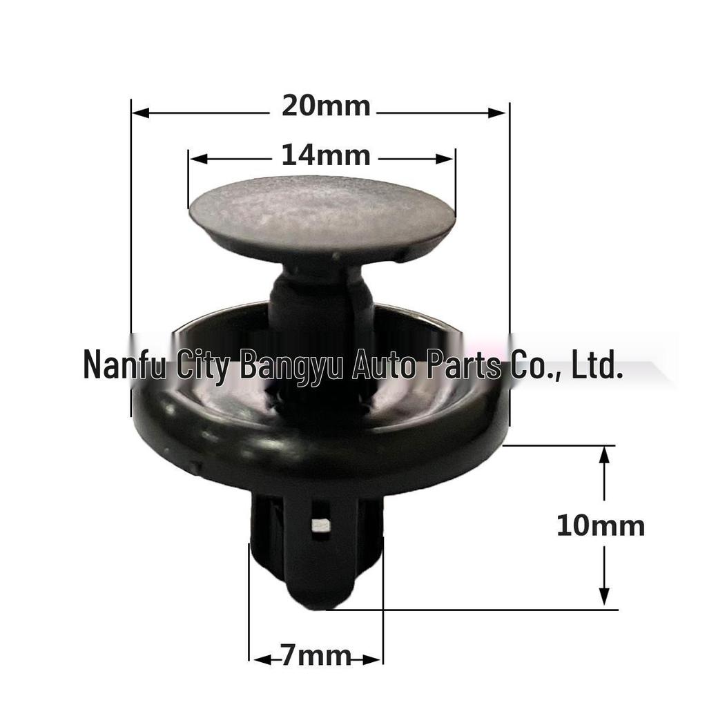 Kompatibilní upevňovací přezka krytu motoru pro BMW, Lexus, Toyota (Díl 90467-07201)