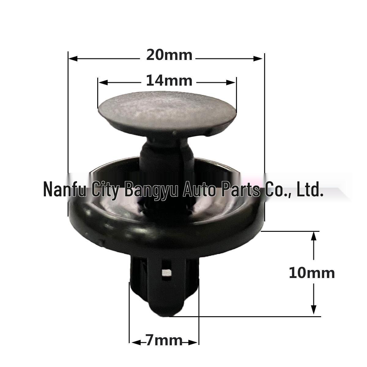 

Compatible Engine Guard Plate Fixing Buckle for BMW, Lexus, Toyota (Part 90467-07201)