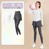 Women's High-End Short-Sleeve Sport T-Shirt & Fitness Set - Breathable, Quick-Drying Yoga and Running Wear