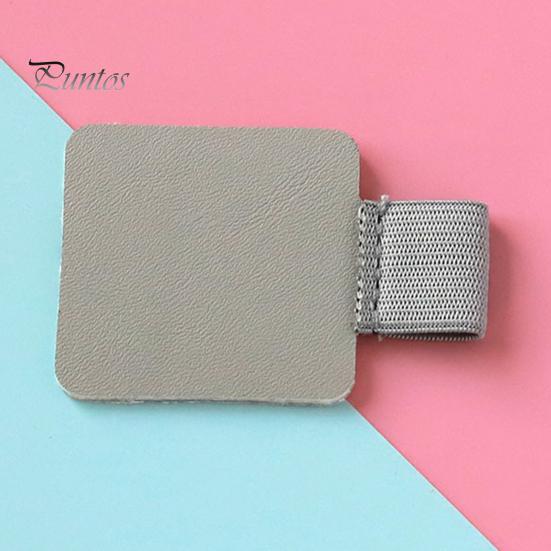 Self-adhesive Leather Pen Holders 2Pcs Self Adhesive Pencil Loop Clips Universal Stylus Easy to Install Journal Planner Tablet Case Notebook Supplies