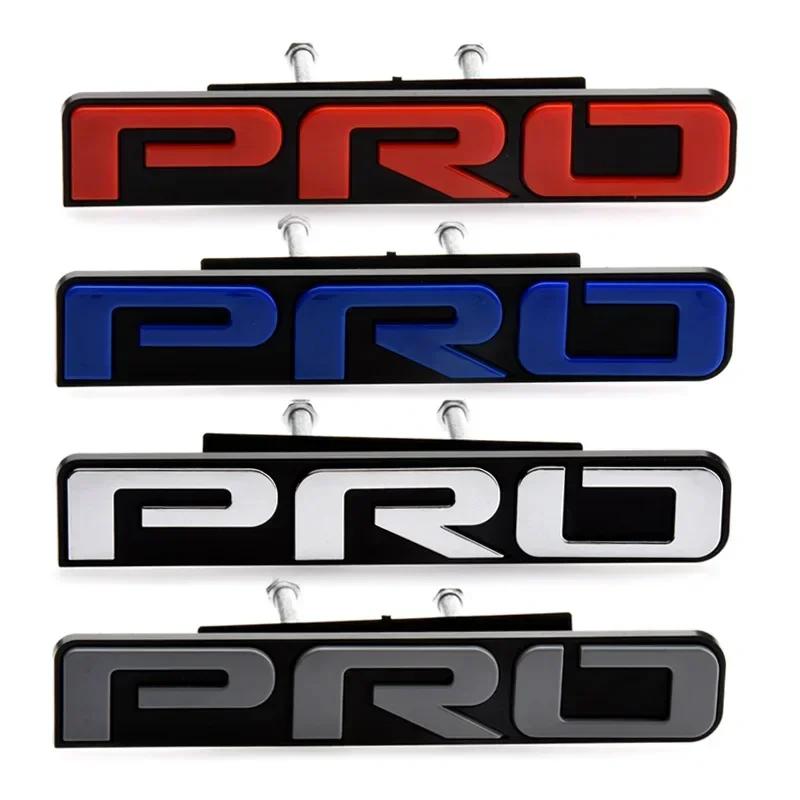 BAWF7 3D Metal PRO Logo Front Grille Badge Emblem Sticker for Toyota 4Runner TRD Tacoma Tundra Car Styling