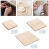 Blocking Board, Wooden Craft Crochet Knitting Board. Practical Tool for