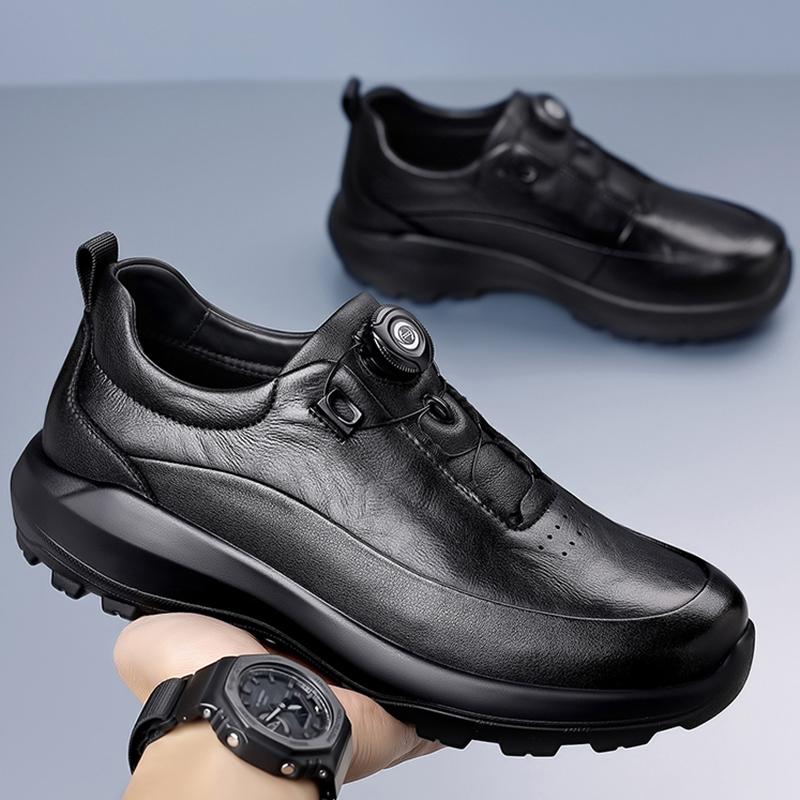Summer Autumn Rotary Button Platform Shoes