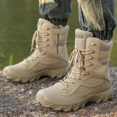 Large Size Boots Outdoor High-top Field Boots Ultra Light Desert Boots Outdoor Hiking Boots Source