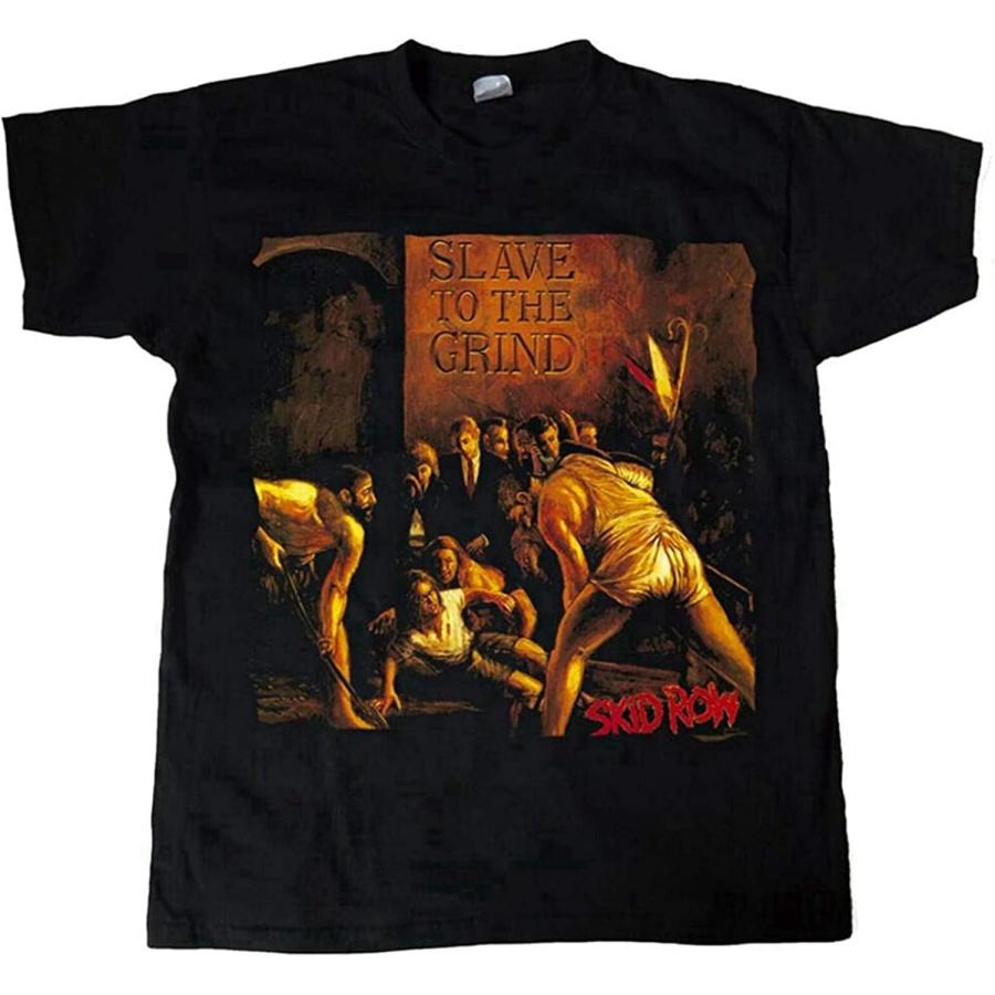 Men s Skid Row Slave to The Grind 1991 Album T-Shirt S разноцветный