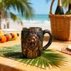 400ml Raging Ape Coffee Mug Novelty Cool Ape Resin Sculpture Beer Mug Party Decorations For Picnic Fishing Outdoor drinkware