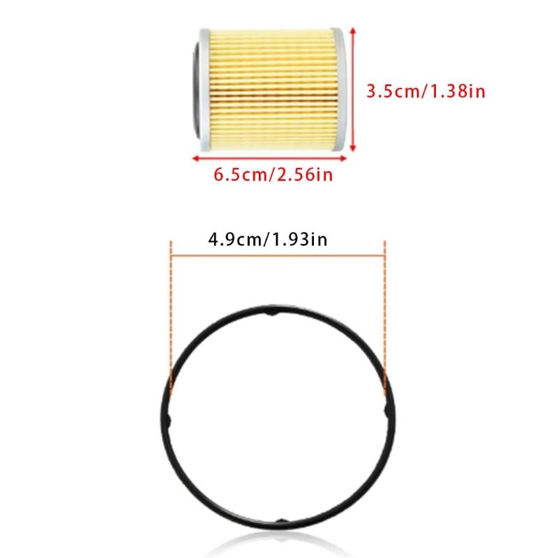 Transmission Oil Filter with Strong Gasket 2824A006 2920A096 Replacement for Best Fluid Filtration & Leak Prevention
