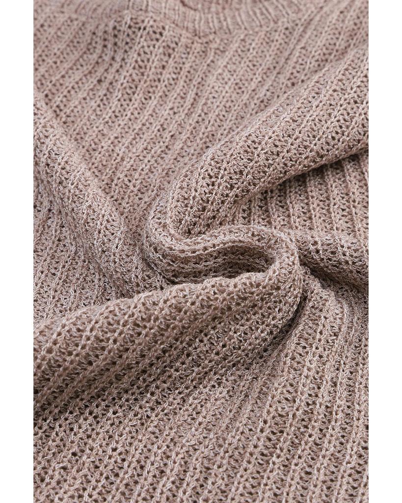 Azura Exchange High Low Sweater with Slouchy Dolman Sleeves