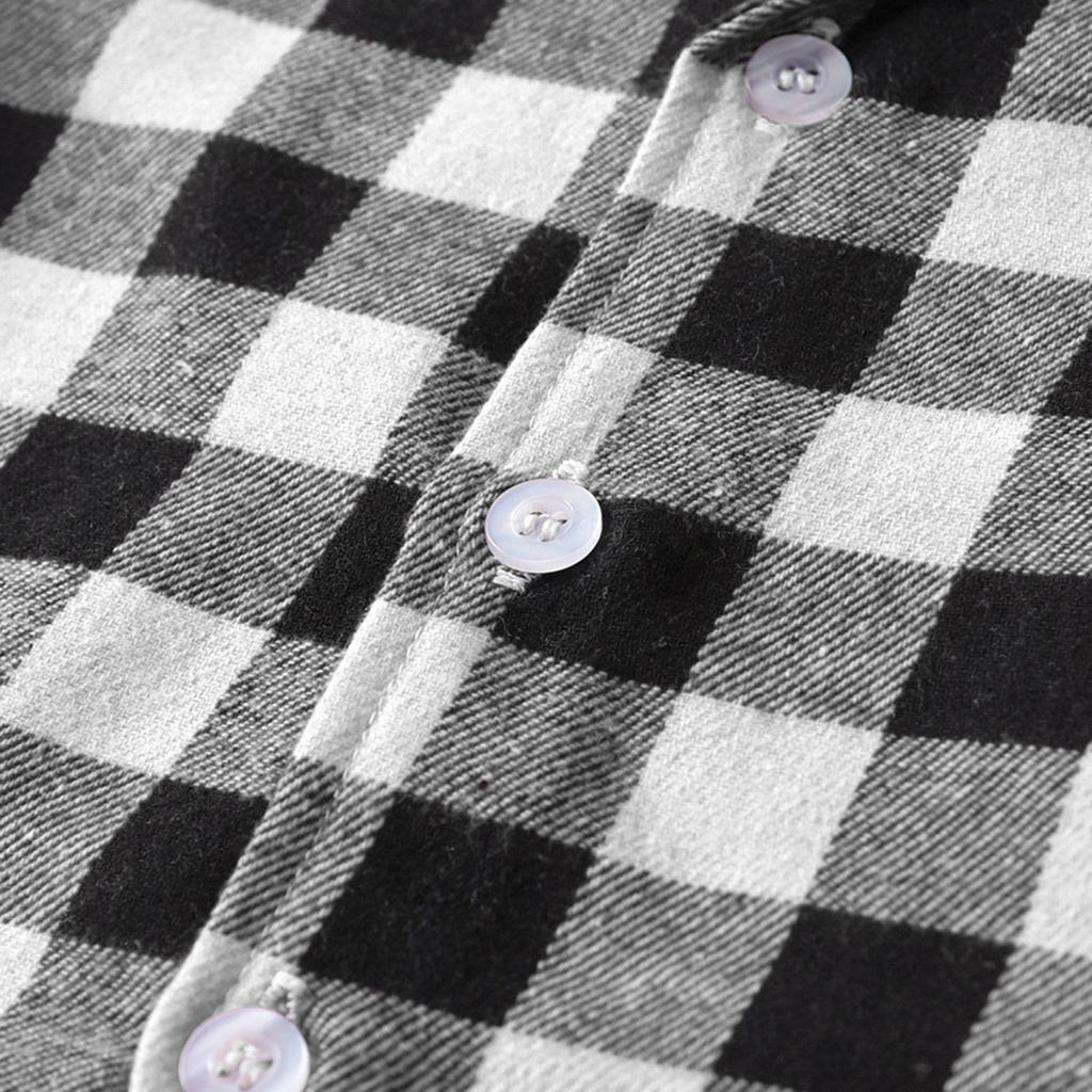 Kleinkind Kinder Baby Jungen Mädchen Plaids Print Pyjamas Wintermäntel Hosen Outfits Set