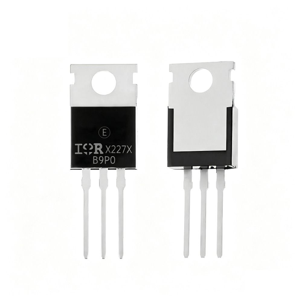 10Pcs TO-220 IRFZ44N MOSFET Transistor 49A 3-Pin N-Channel Power MOSFET 55V Rectifier Power Transistor