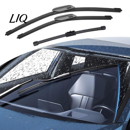 Easy Installation Wipers 10/19/24 Inch Wiper Blades Set for Haval H6 2021-2022, 2Pcs Front Car Window Cleaning & 1Pc Rear Wiper, Beamless Quiet Direct
