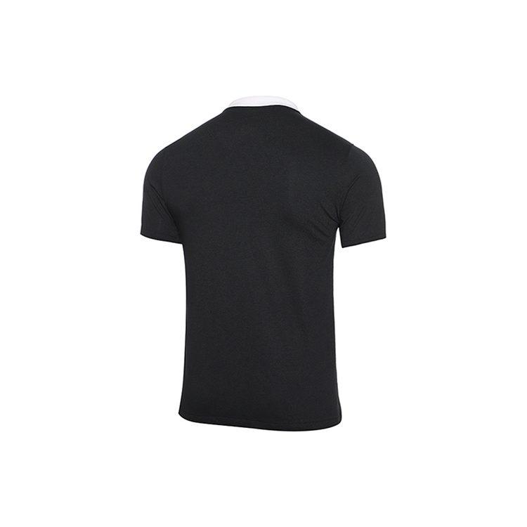 Nike Polo Shirts Men's Black Polo Collar Moderate Straight Fit CW6933-010