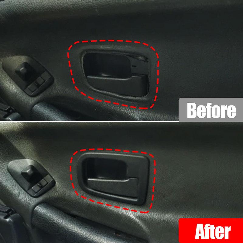 2x Car Door Pull Panel Cap Interior Handle Frame Trim Cover Auto Accessories for BMW E36 92-99 Z3 96-02 51228219023 51228219024