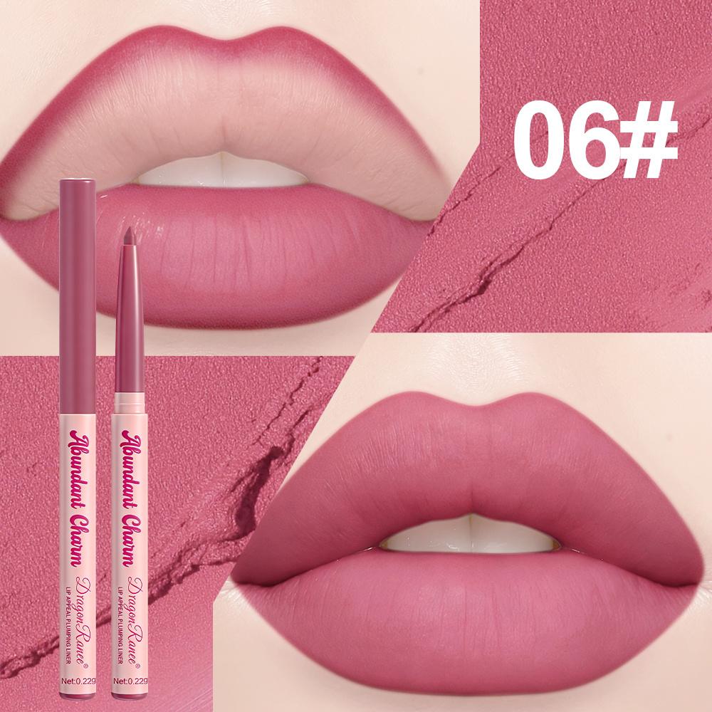 Matte Waterproof Sweatproof Lip Liner,Long Lasting,Fine,and Smudge Proof.A Must Have Lip Liner for Beginners,Easy To Apply,Versatile for Everyday Use