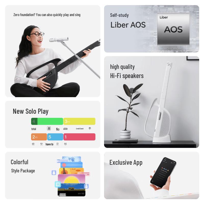 LiberLive C2 Stringless Smart Guitar