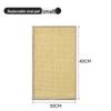 Sisal Cat Scratching Board - Durable, Shed-Free, Sofa-Safe Cat Lounger & Claw Toy