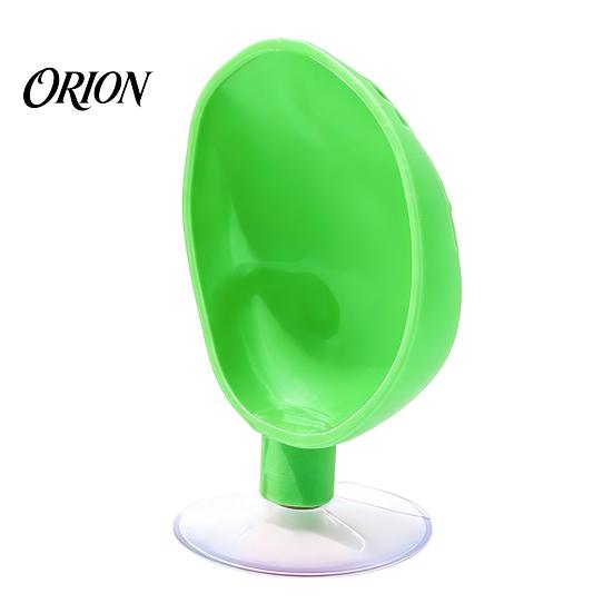 Tropical Fish Accessory Betta Hammock Shell with Suction Cup, Safe Resting Bed, Small Tank Decoration Hide, Bubble Nesting Spot for Decor Plastic