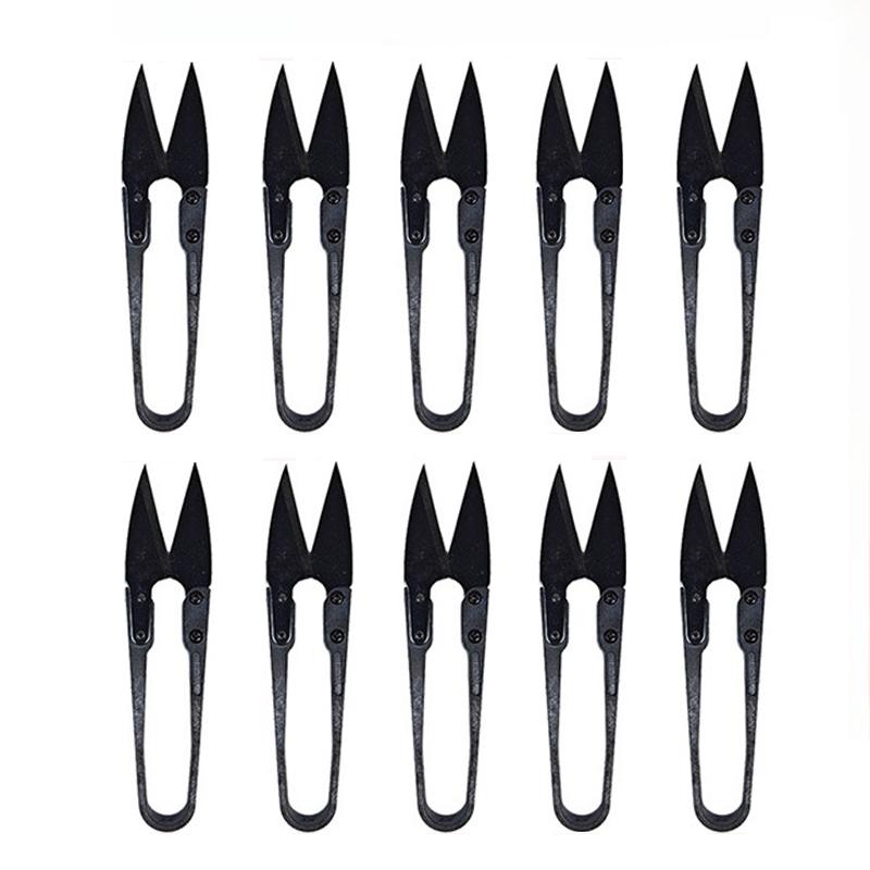 U Shape Sewing Scissor Tailor Clipper Sewing Yarn Thread Scissors Cross Stitch Embroidery Cutter DIY Needlework Tools