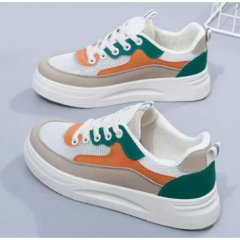 

Little white shoes women s summer new spring and autumn mesh breathable thin women s shoes student leisure sports shoes 35