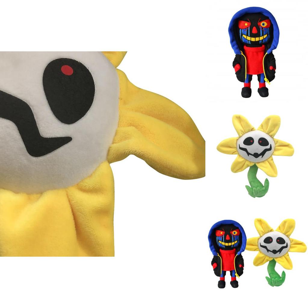 Deltarune Undertale Zombies Boss Flower Plush Figure Toy Soft And Colorful Stuffed Doll For Fans
