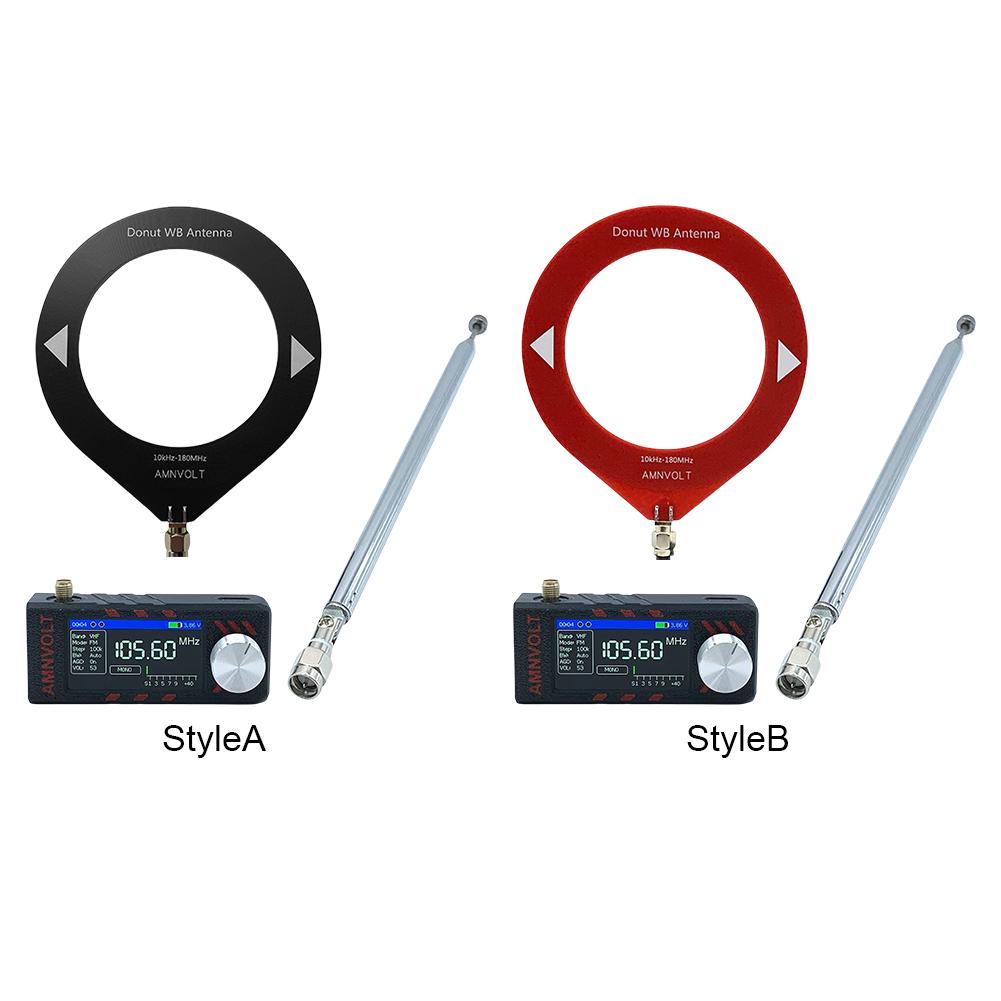 SI4732 LSB USB AM FM FM/AM Radio 1.9inch IPS Screen Mini Pocket Radio HF SW MW VHF Radio DSP Radio