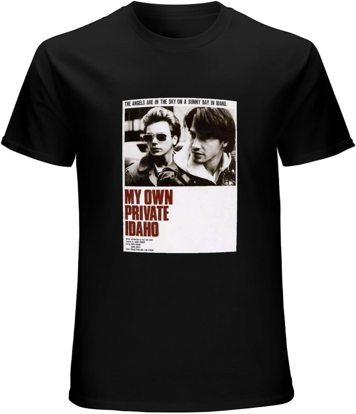 My Own Private Idaho 90s Movie Men T Shirt T Shirt Men Women Unisex Tshirt XL чёрный