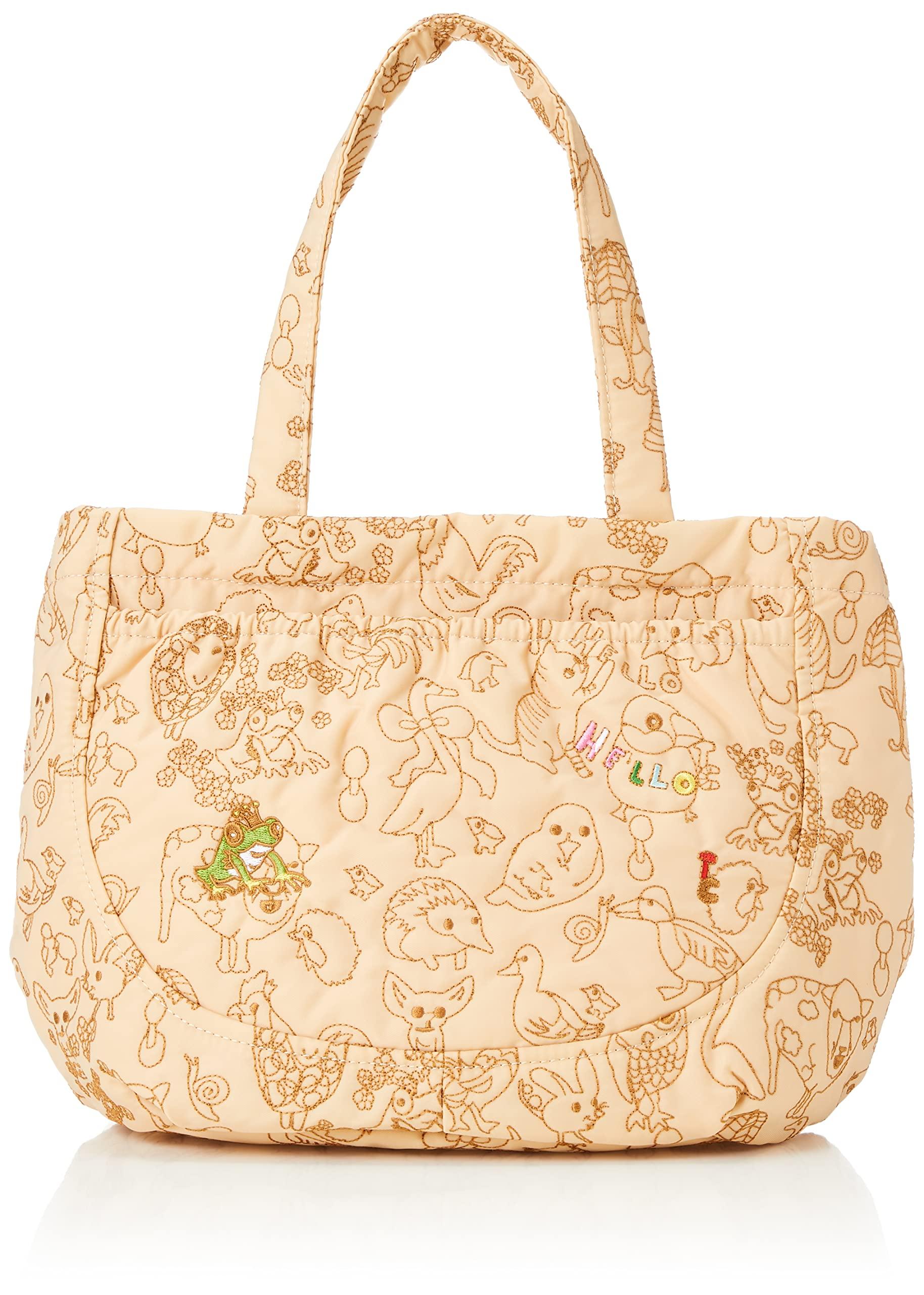 

Сумка-тоут с вышивкой лесных животных для женщин [Tsumori Chisato]