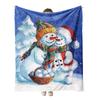 Christmas Checkered Pattern digital-printed polyester Bedroom velvet flannel soft sofa cover blanket Fleece soft sofa cover