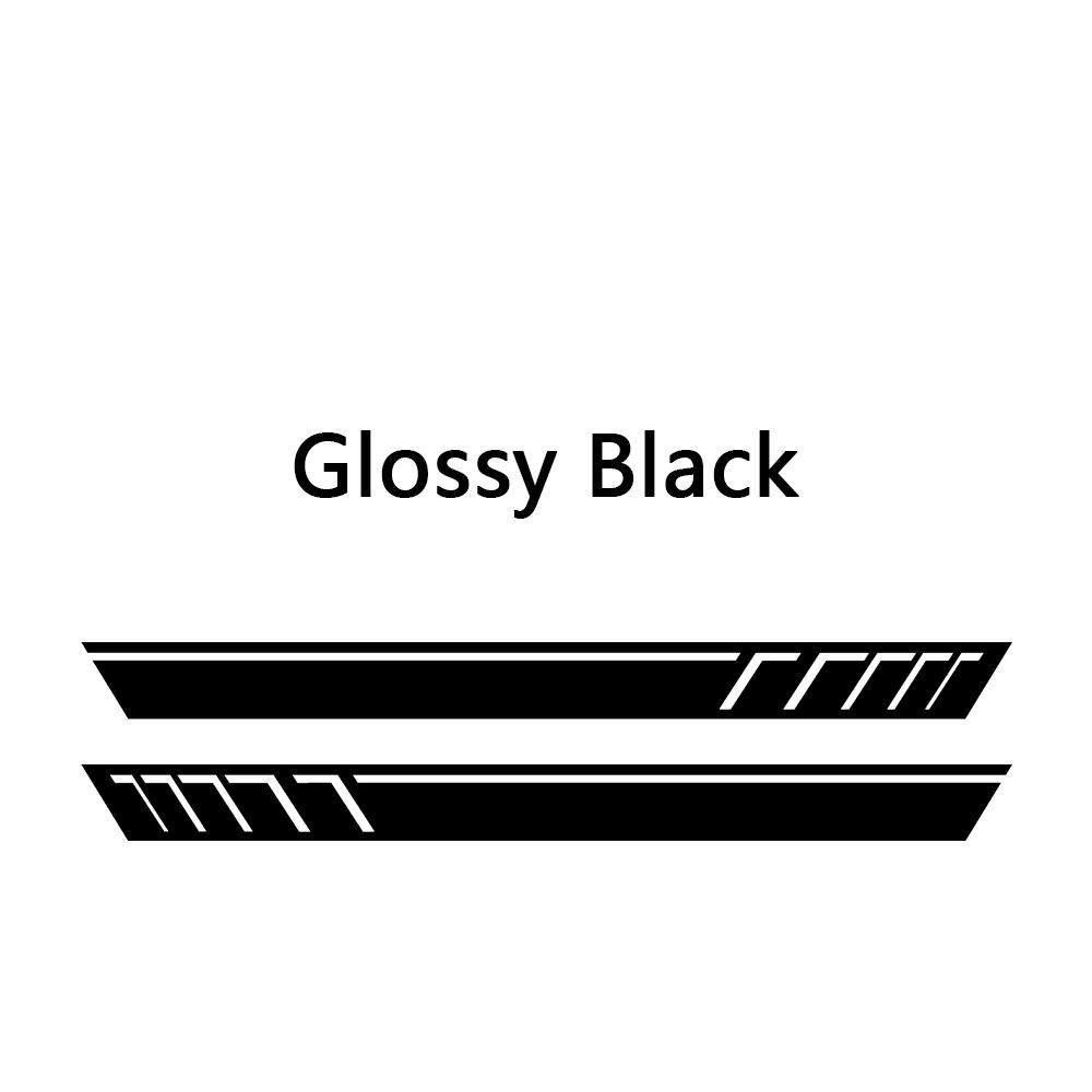 2Pcs for Mercedes Benz X Class W470 Car Sticker Side Door Styling Sport Racing Stripe Skirt Vinyl Body Long Decal Accessories