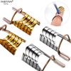 Fabi Yan 5-Piece Nail Extension Forms: Crystal Gel & Metal Aluminum Finger Sleeves.