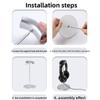 Detachable Headphone Display Stand Space Saving Headset Display Rack  Headphone Storage