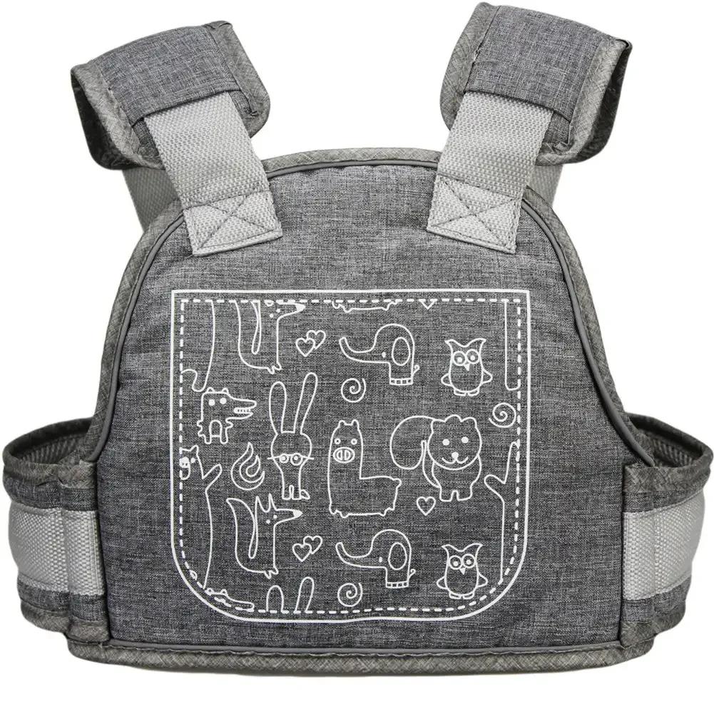 Universal Motorcycle Safety Belt Adjustable High Strength Seat Belt Reflective Strap Non-Slip Kids Seat Harness for Children