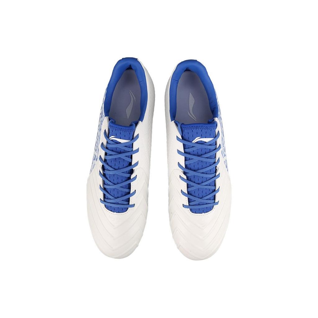 Li Ning Jin TF Studded Cushioning Football Shoes Men Football Shoes Blue White YSFT011-6