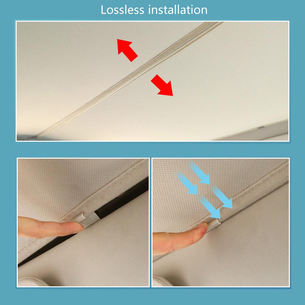 Roof Sunshade Upgraded Sunshade for Visor Sunroof Sun Shade UV Reflector Reflective Covers