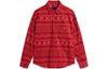 Rijin Doujin Collection Shirt Men's Vermilion All Over Print ASHU001-6