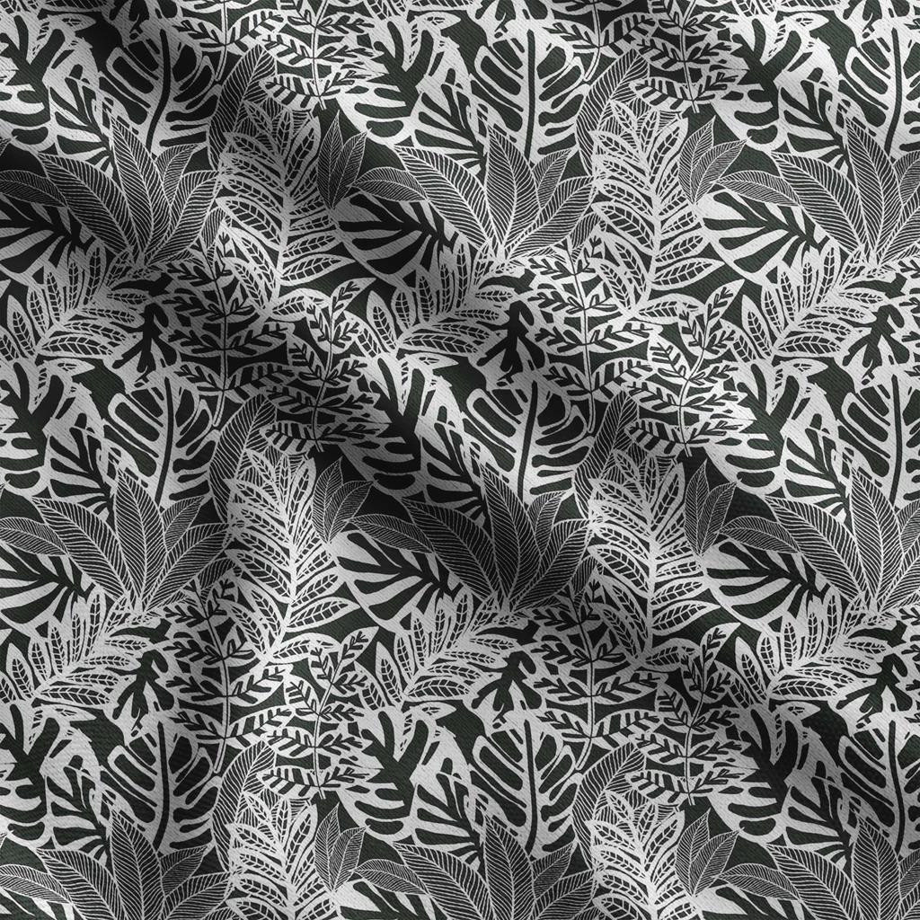 Soimoi Leaves Print,  Cotton Cambric, Quilting Fabric Sold by The Yard 42 Inch Wide, Medium Weight Cotton Fabric,