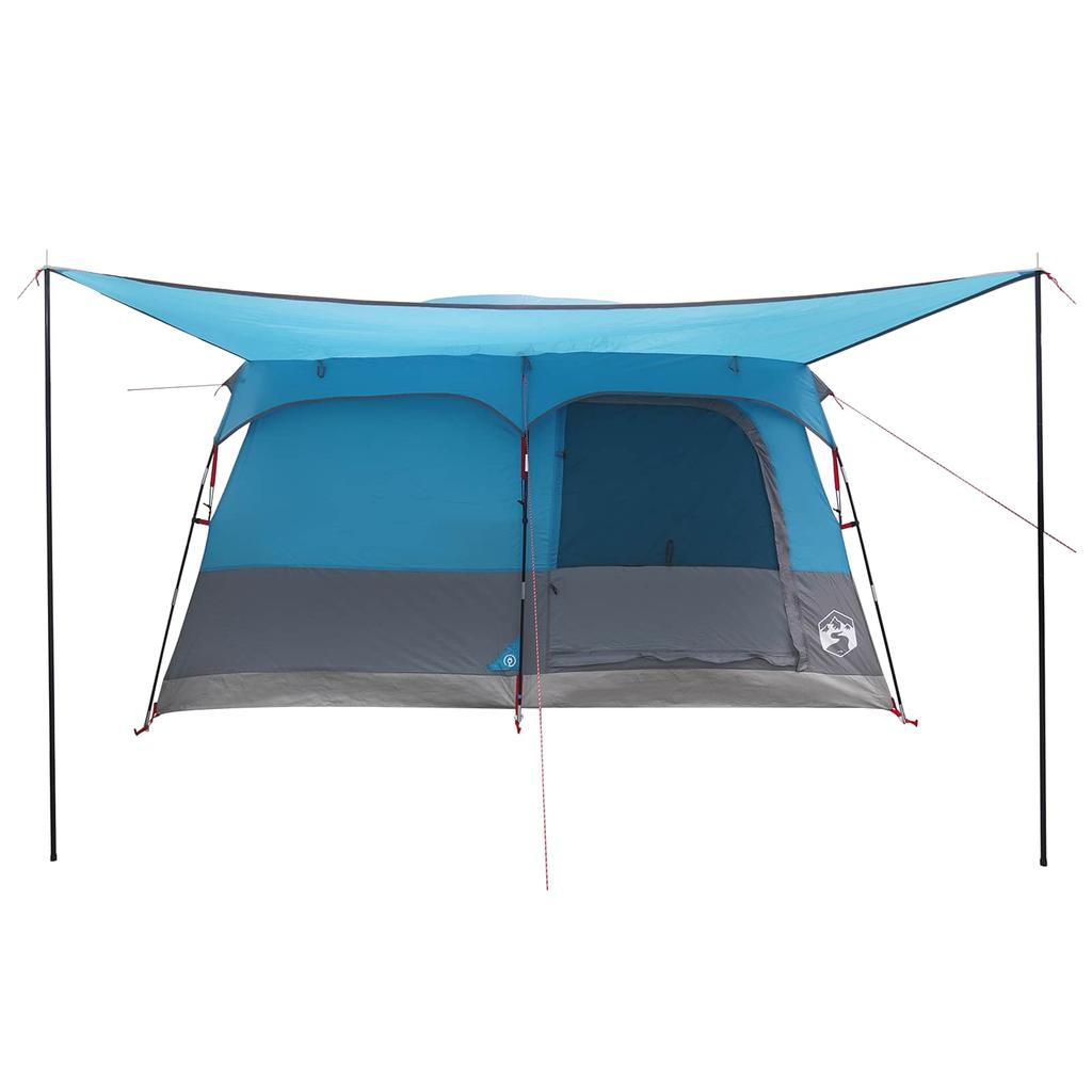 Family Tent with Roof Blue 320 x 210 x 180 cm Polyester