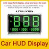 LED Digital Speedometer Car Headup Display GPS Speedometer, LED Digital Speedometer, Screen MPH   Alarm Reminder, Fatigue Driving for Car, Truck, SU