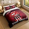 Bedding Set 1 Duvet Cover 2 Pillowcases Kenworth Print Soft Bed Linen Bedroom Decor