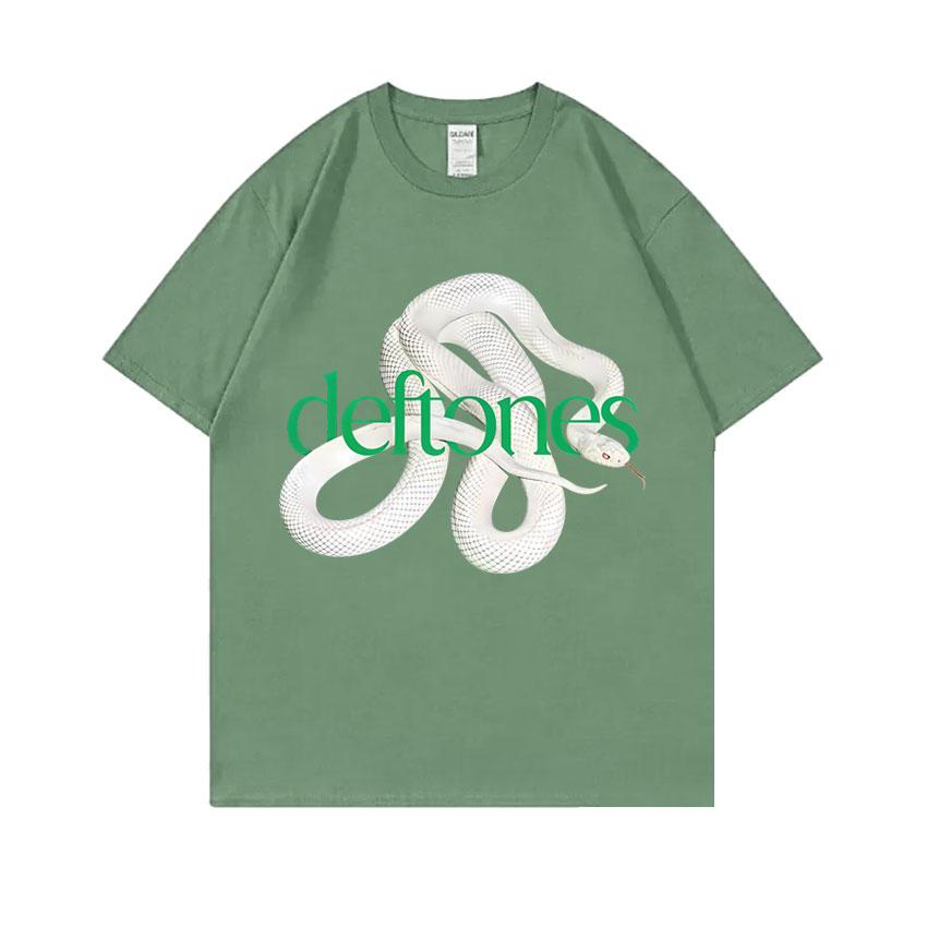 

Rock Band Deftones T Shirt Private Music Snake Graphic T Shirts Unisex Women Vintage Alternative Heavy Metal Oversized T-shirt Tops 4XL