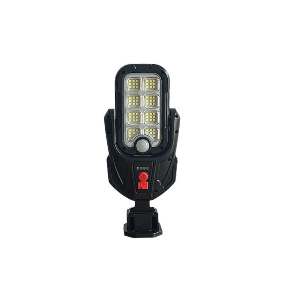 Solar Powered Security Light Motion Activated 3 Lighting Modes Weatherproof Construction for Outdoor Wall Garden Garage Lighting